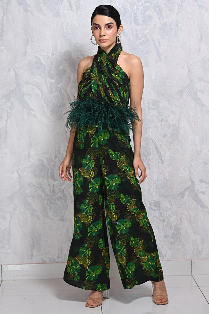 Sacramento Floral Feather Set - Shopzabella
