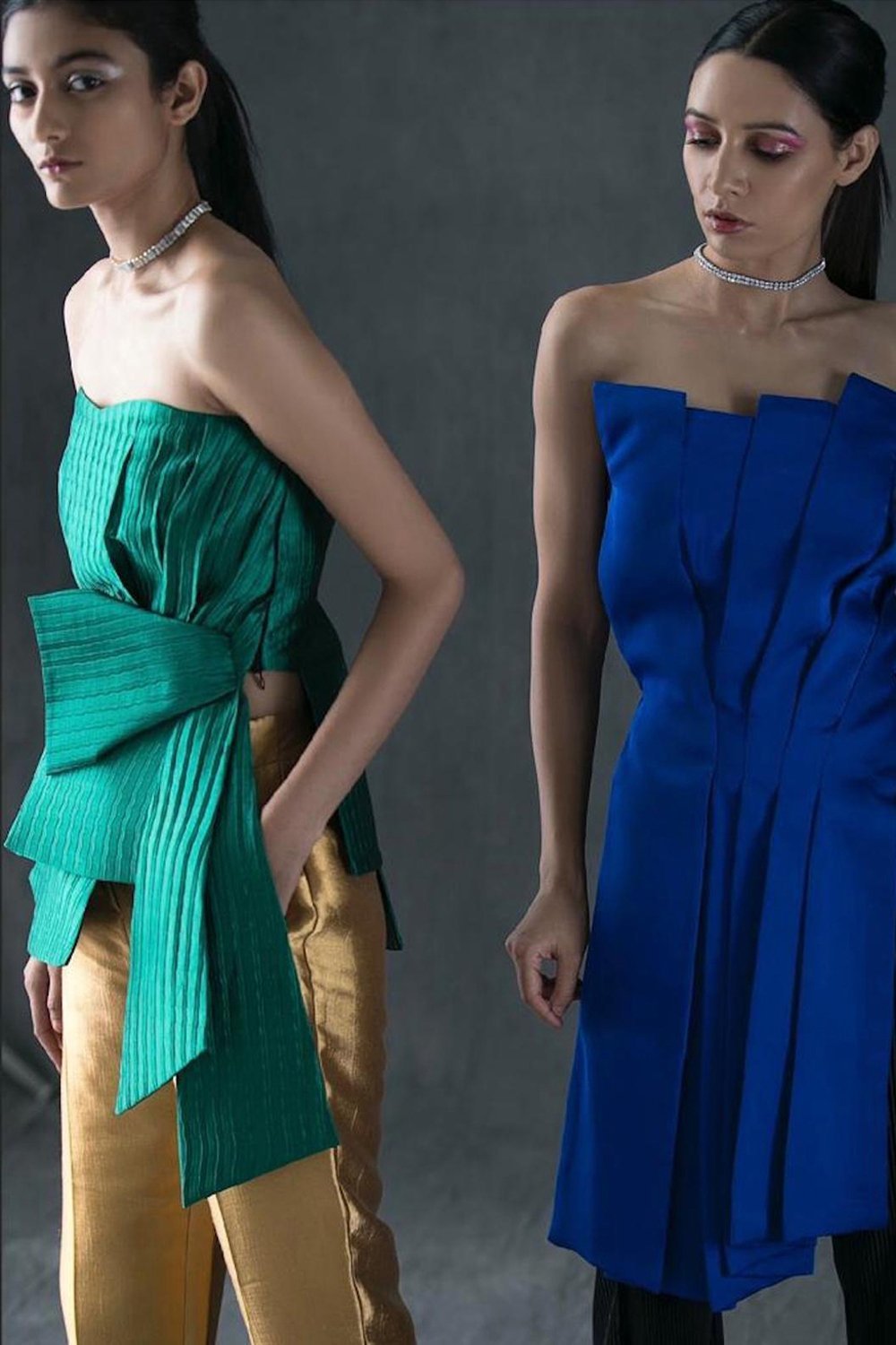Satin Layered Top - Shopzabella