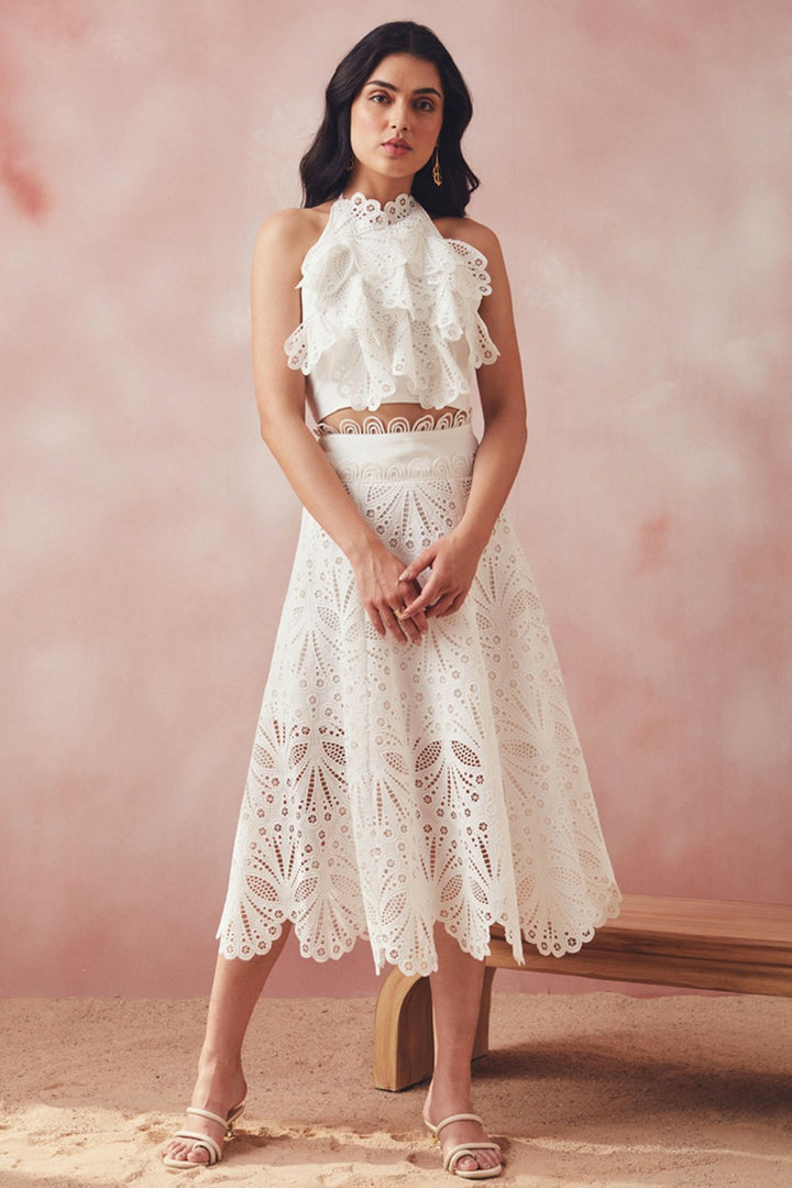 Scalloped Lace Set - Zabella