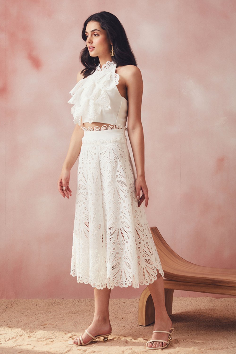 Scalloped Lace Set - Zabella