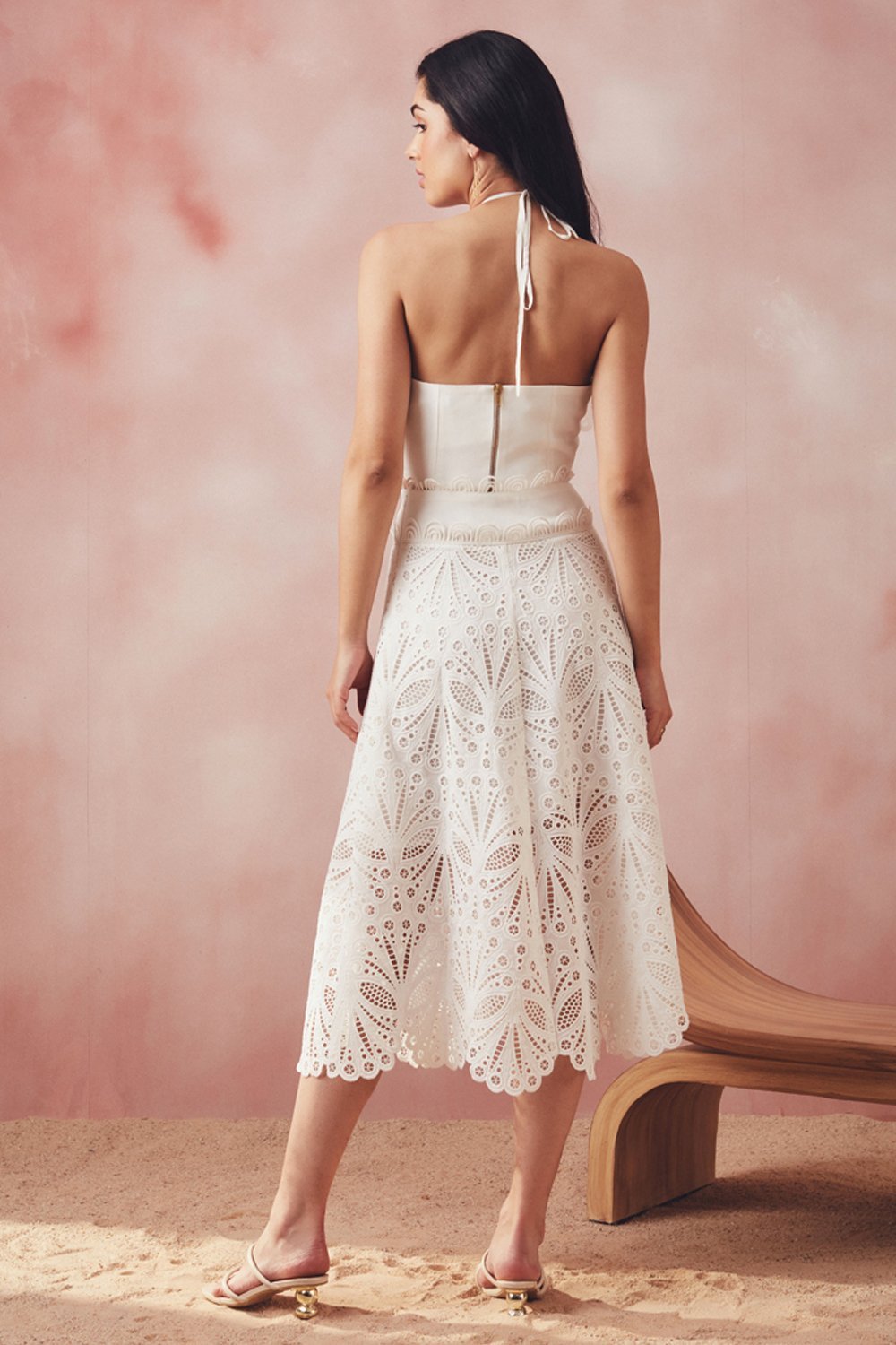 Scalloped Lace Set - Zabella