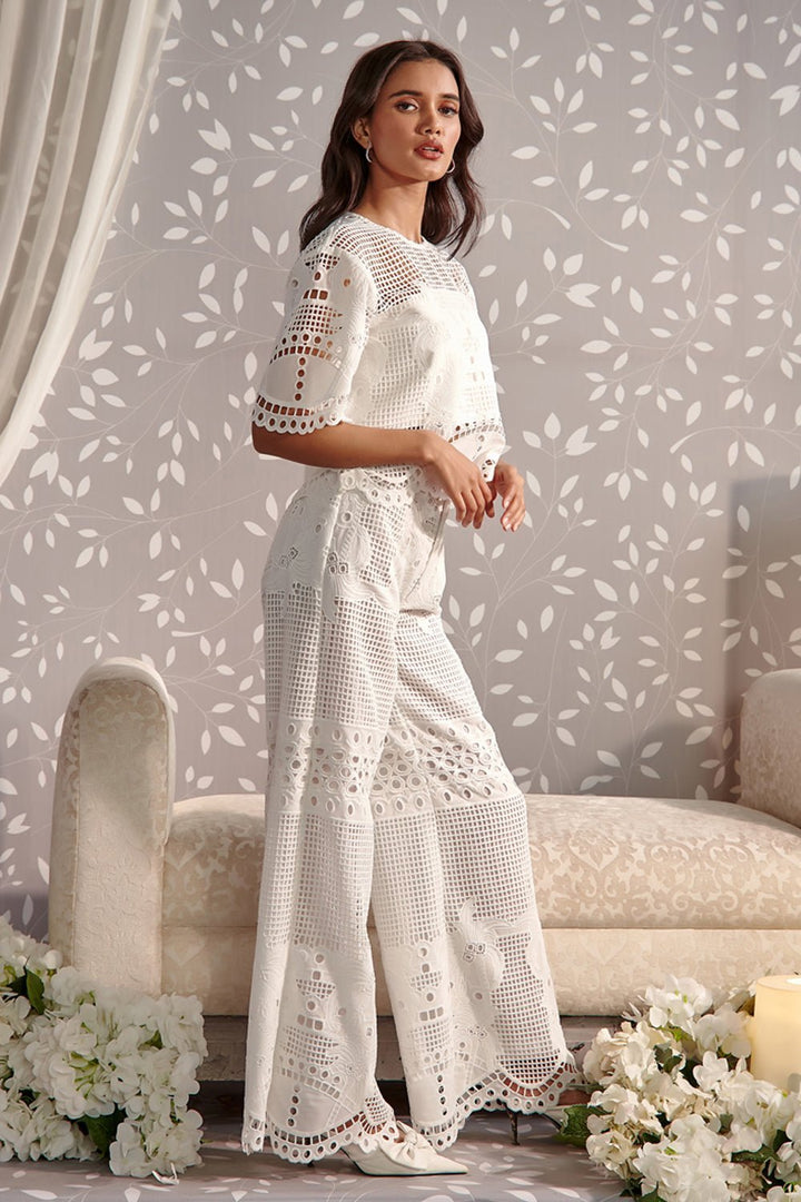 Shweta Tripathi Sharma In Our Scalloped Top & Pants Set - Zabella
