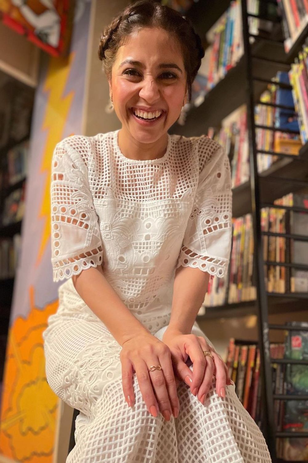 Shweta Tripathi Sharma In Our Scalloped Top & Pants Set - Zabella